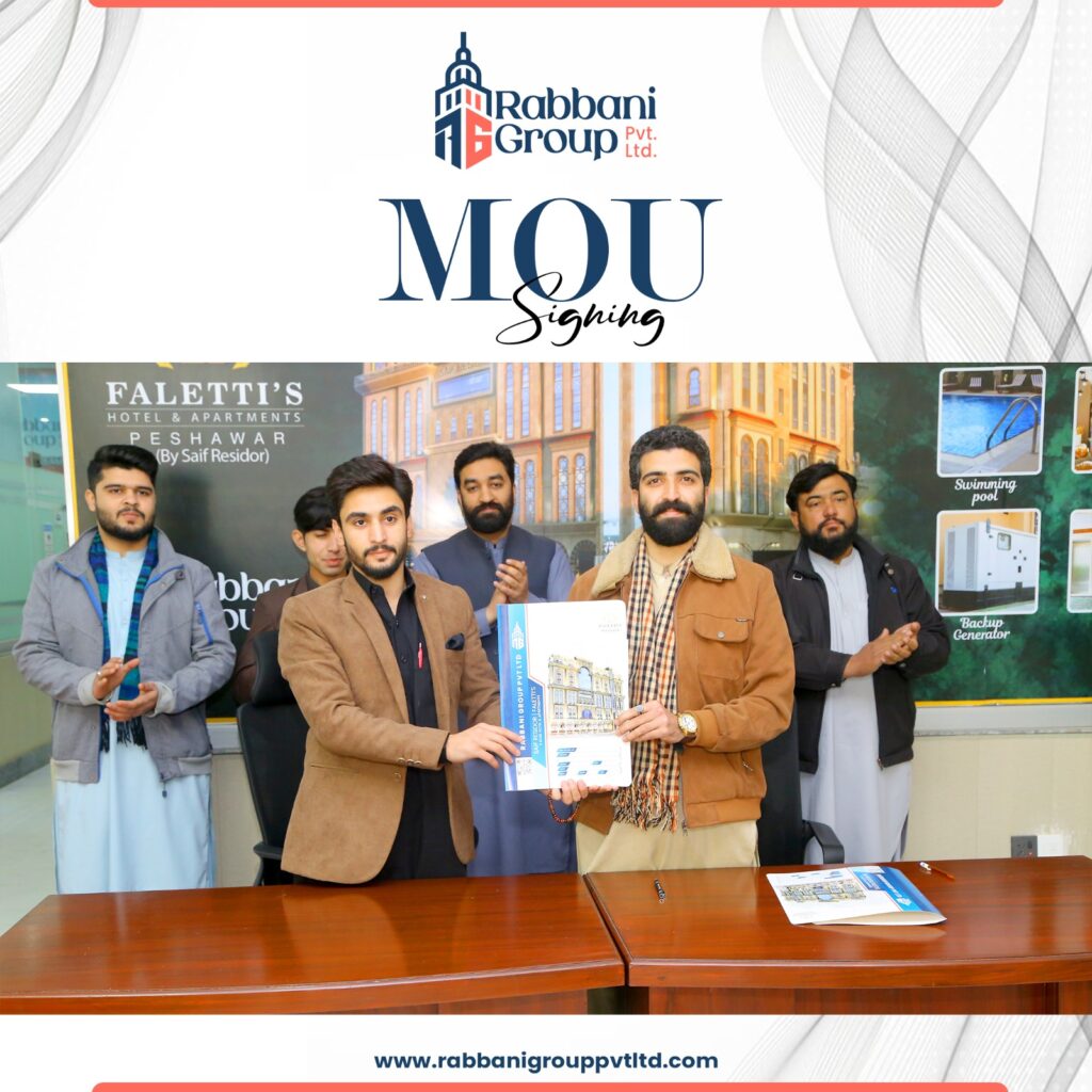 Historic MoU Signing Between Rabbani Group & Pak Youth Parliament for Youth Empowerment