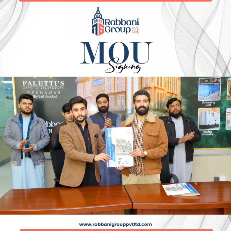 Historic MoU Signing Between Rabbani Group & Pak Youth Parliament for Youth Empowerment