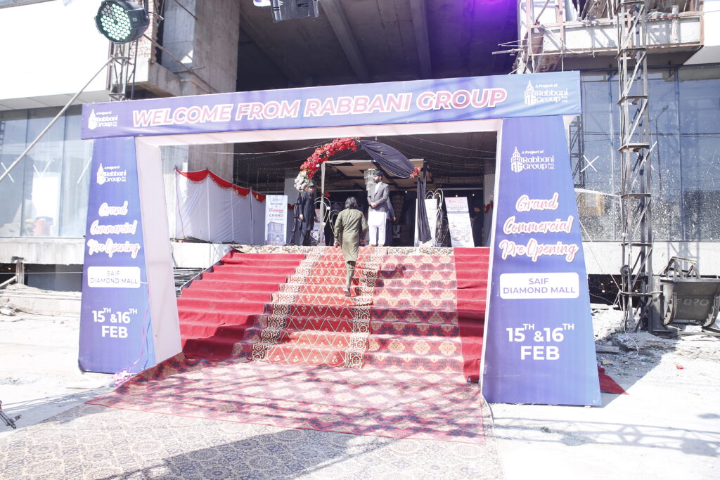 Diamond Mall Peshawar commercial opening ceremony