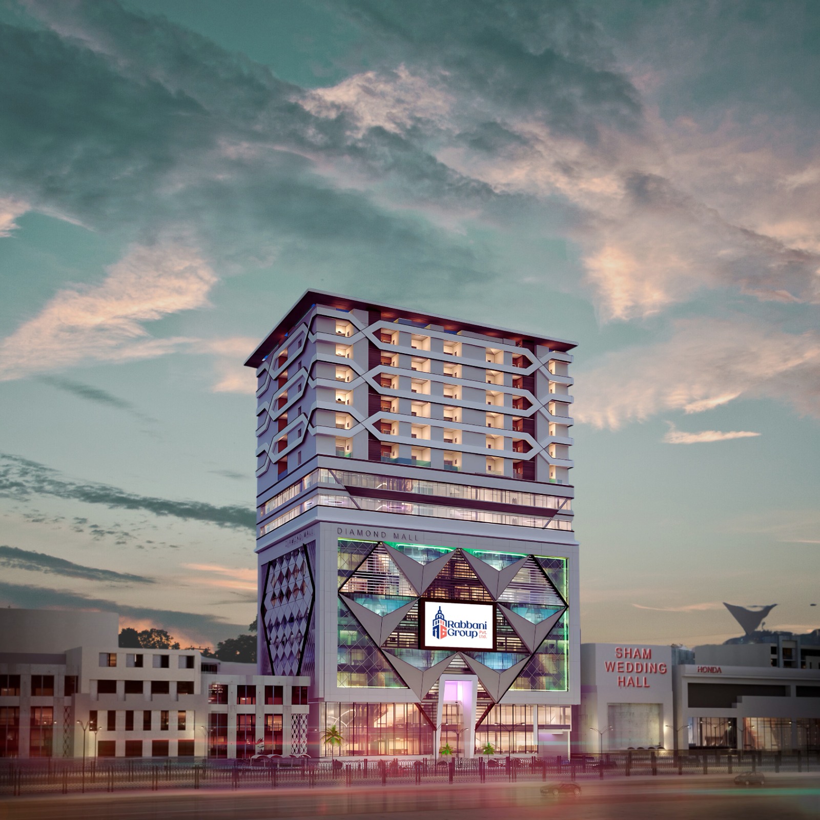 Diamond mall Rabbani Group Projects